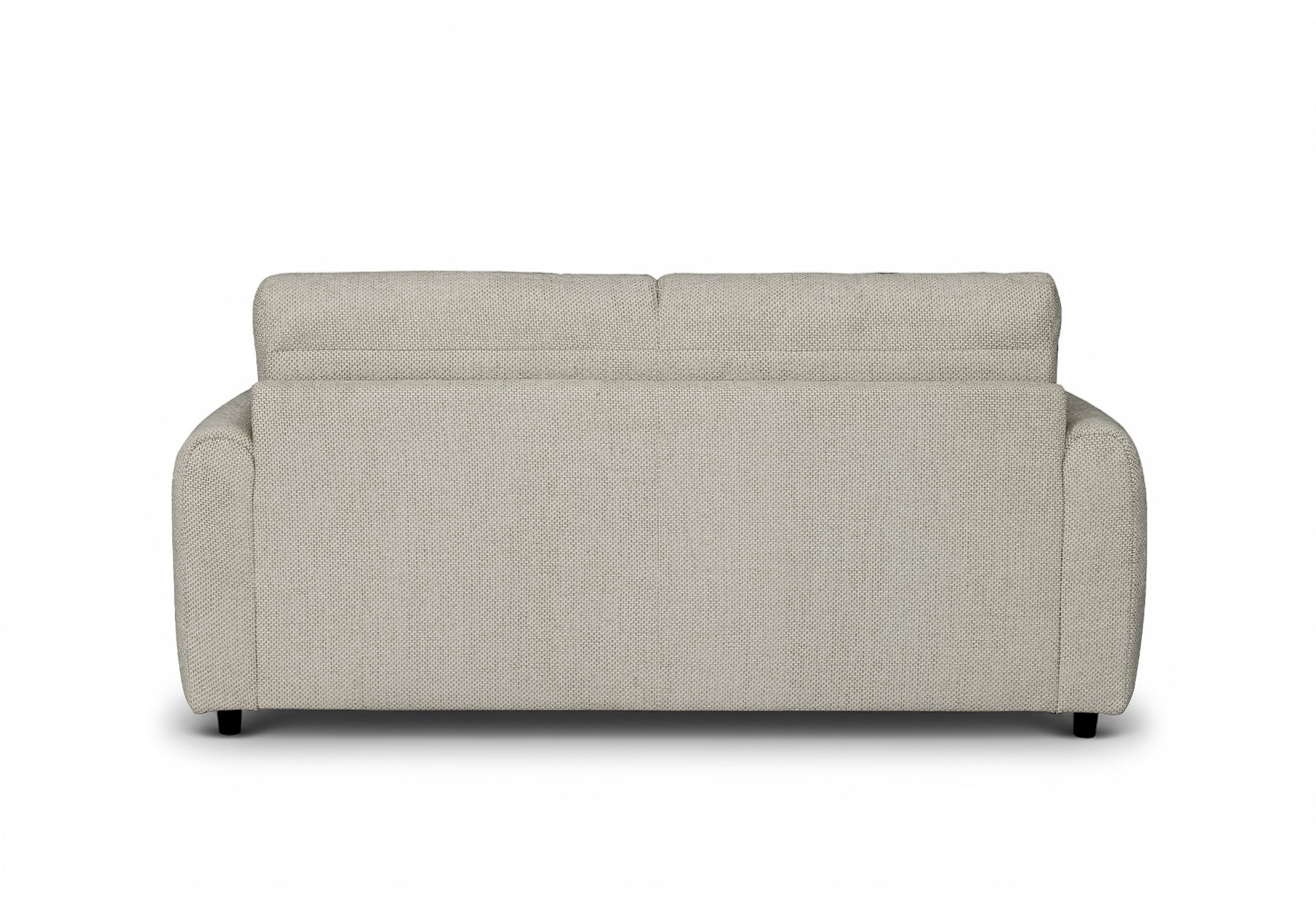 Sofá cama ISANDRO de 3 plazas en tela beige