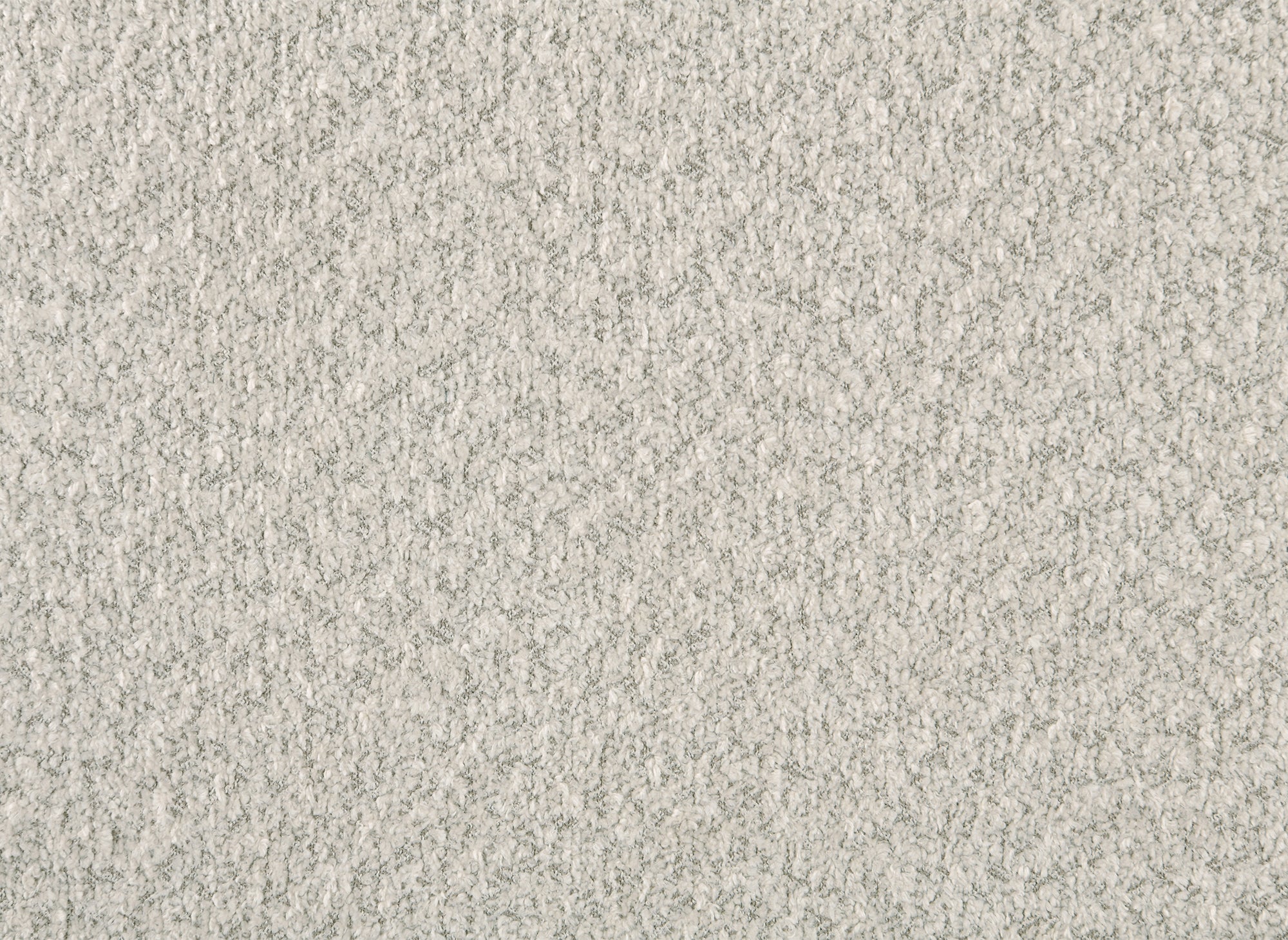 Sofá convertible de 3 plazas MAYORA en tejido bouclé crudo