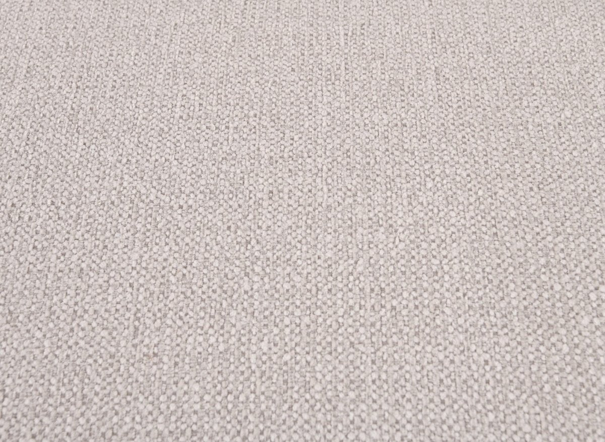 Canapé convertible 3 places en tissu bouclette beige MAYORA - DécoInParis