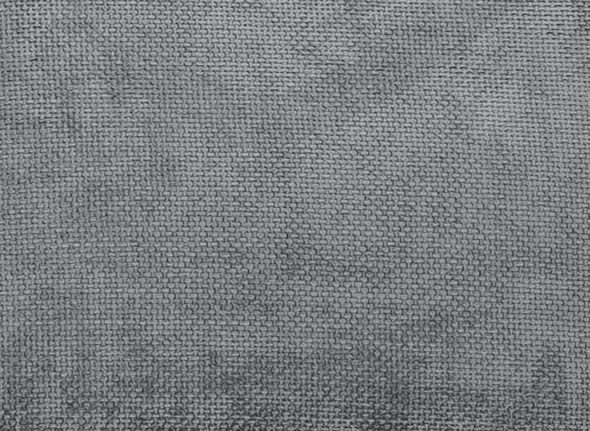 Canapé d'angle convertible avec coffre de rangement en velours chiné gris SAMINA - Angle droit - DécoInParis