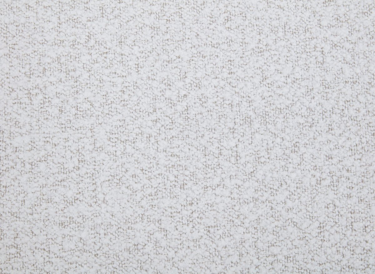 Canapé d'angle relax en tissu bouclette doux beige MARINA - Angle gauche - DécoInParis