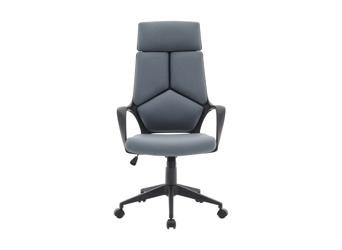 Fauteuil de bureau gris OMEGA - DécoInParis