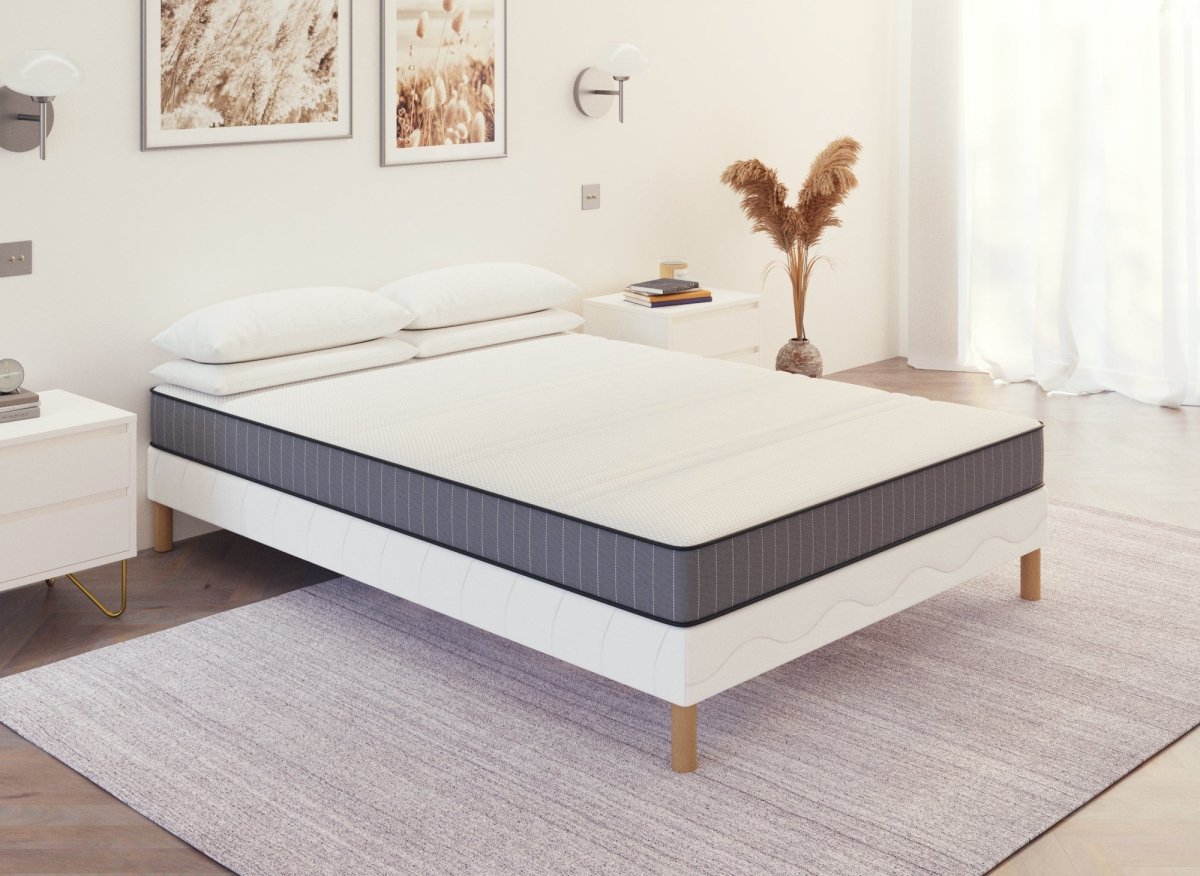 Matelas en mousse 140 x 190 cm épaisseur 15 cm WOLK - DécoInParis