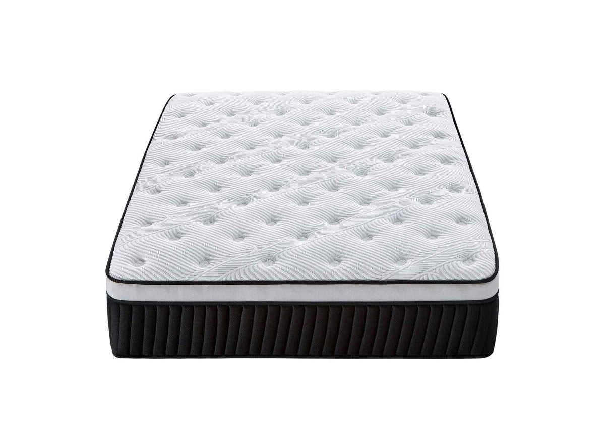 Matelas hybride mémoire de forme 160 x 200 cm épaisseur 37 cm - PILLOW - DécoInParis