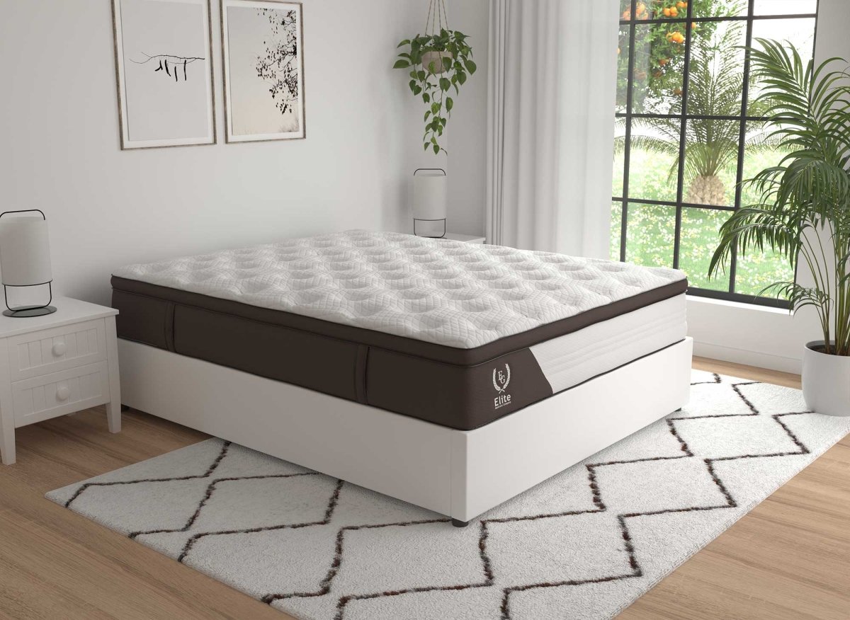 Matelas hybride mousse et ressorts ensachés 180 x 200 cm épaisseur 30 cm MANOA - DécoInParis