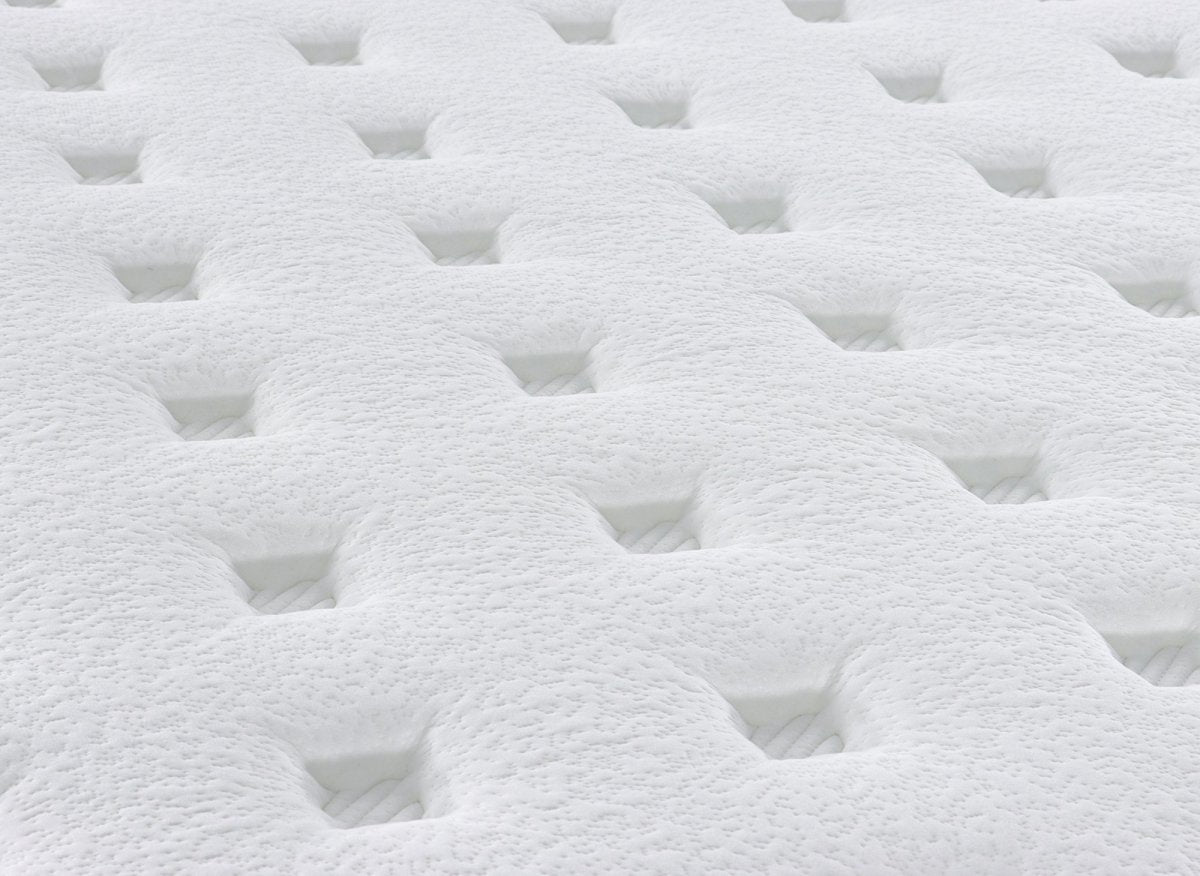 Matelas hybride ressorts ensachés 140 x 190 cm épaisseur 34 cm OSCAR - DécoInParis