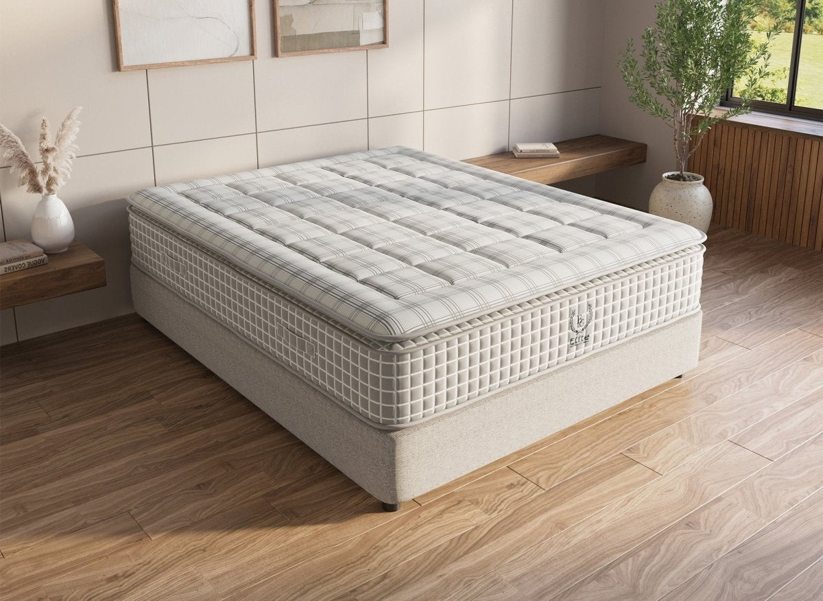 Matelas hybride ressorts ensachés 180 x 200 cm épaisseur 34 cm SIMON - DécoInParis