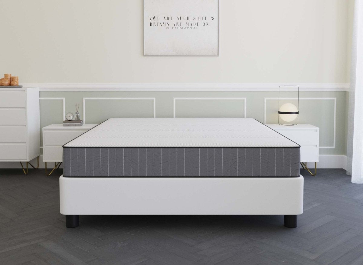 Matelas mousse 140 x 190 cm épaisseur 20 cm AWAN - DécoInParis