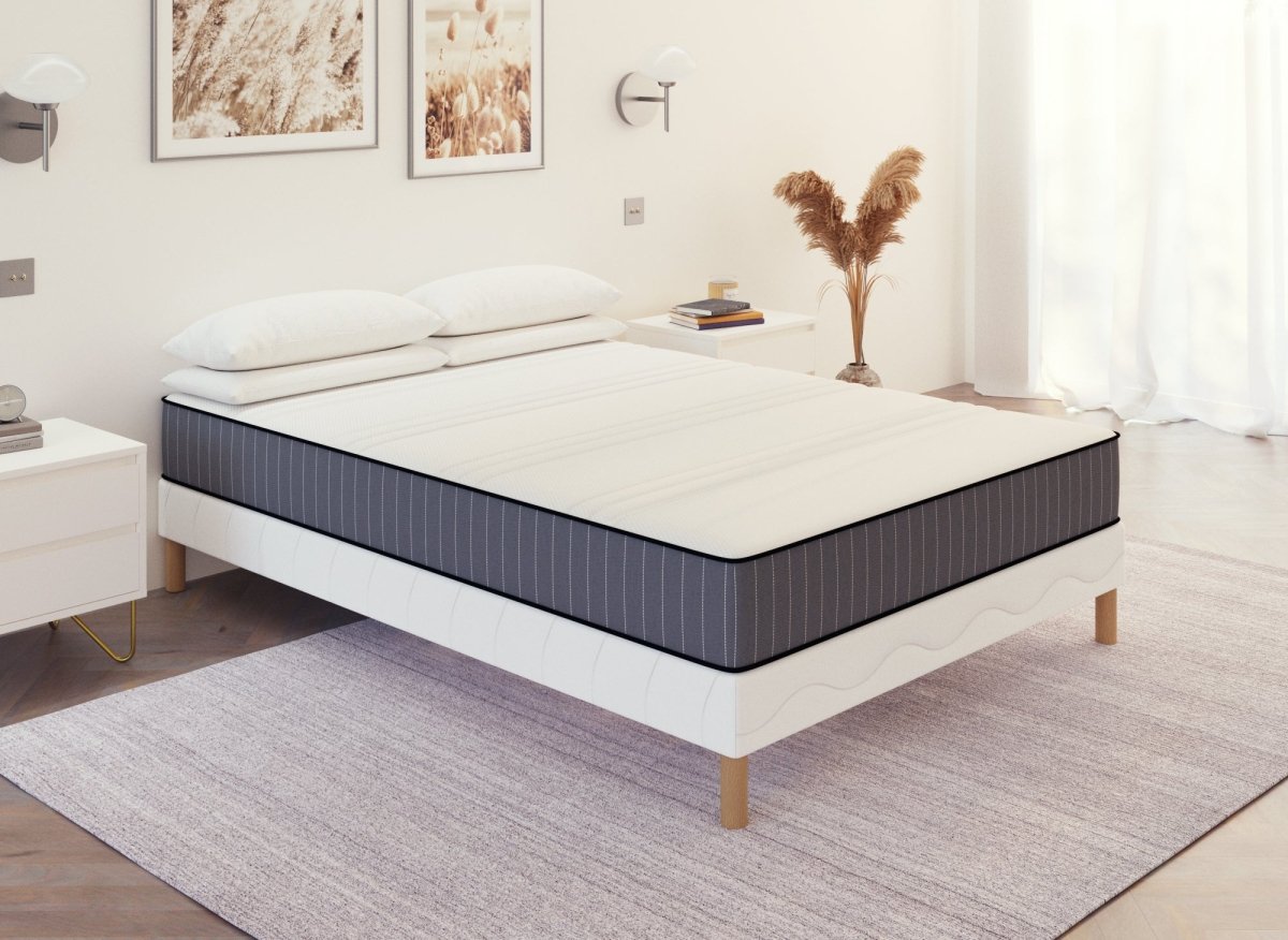 Matelas mousse 160 x 200 cm épaisseur 20 cm AWAN - DécoInParis