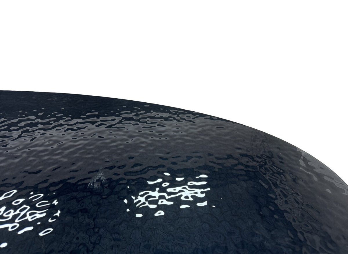 Table à manger en verre trempé noire 6 - 10 personnes CELIA - DécoInParis