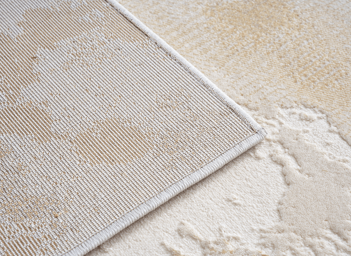 Tapis beige à motifs 160 x 230 cm NIRA - DécoInParis