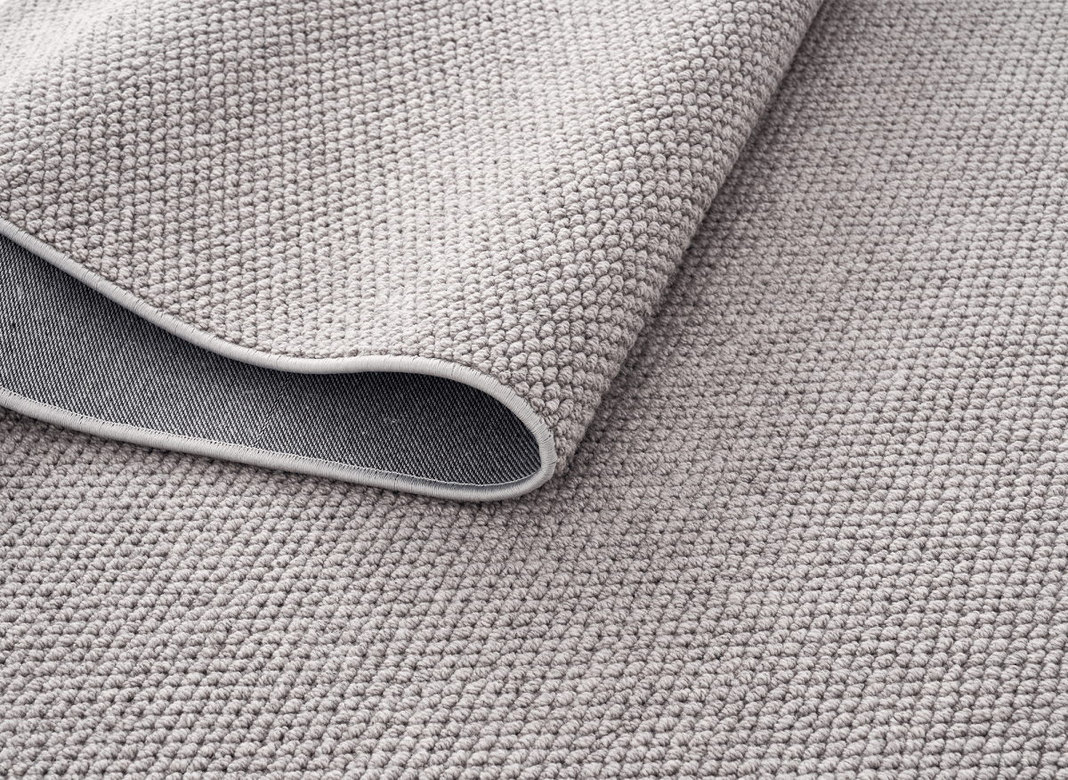 Tapis gris à motifs 200 x 290 cm RETAM - DécoInParis