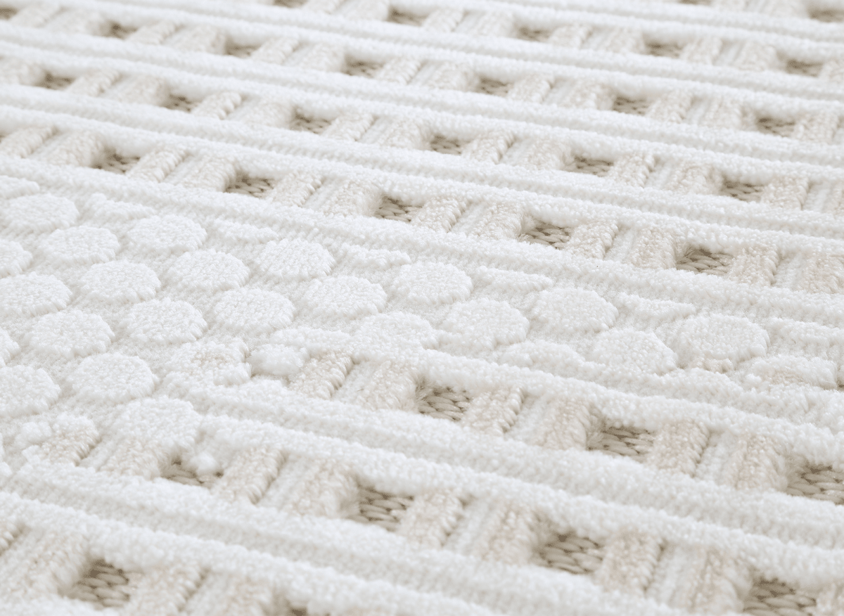 Tapis gris à motifs graphique 200 x 290 cm SIRMA - DécoInParis