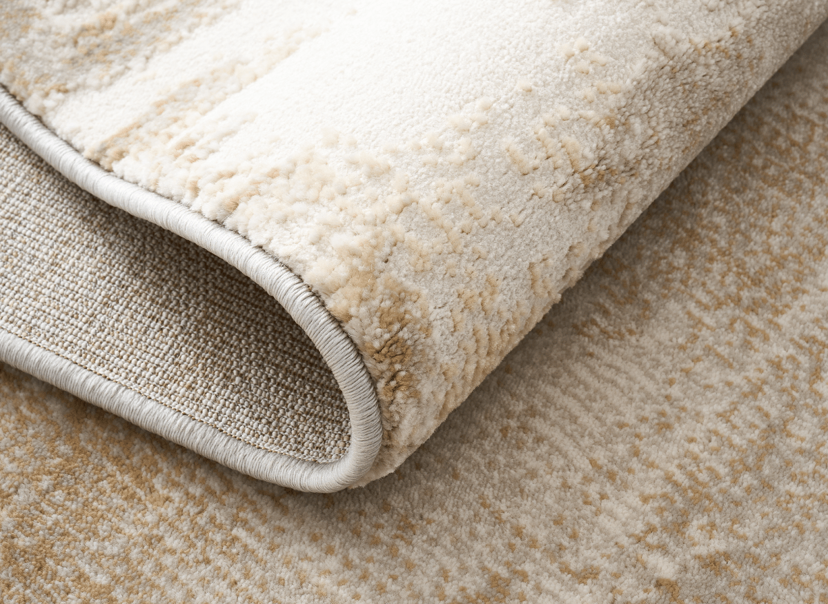 Tapis gris et beige à motifs 160 x 230 cm PISE - DécoInParis